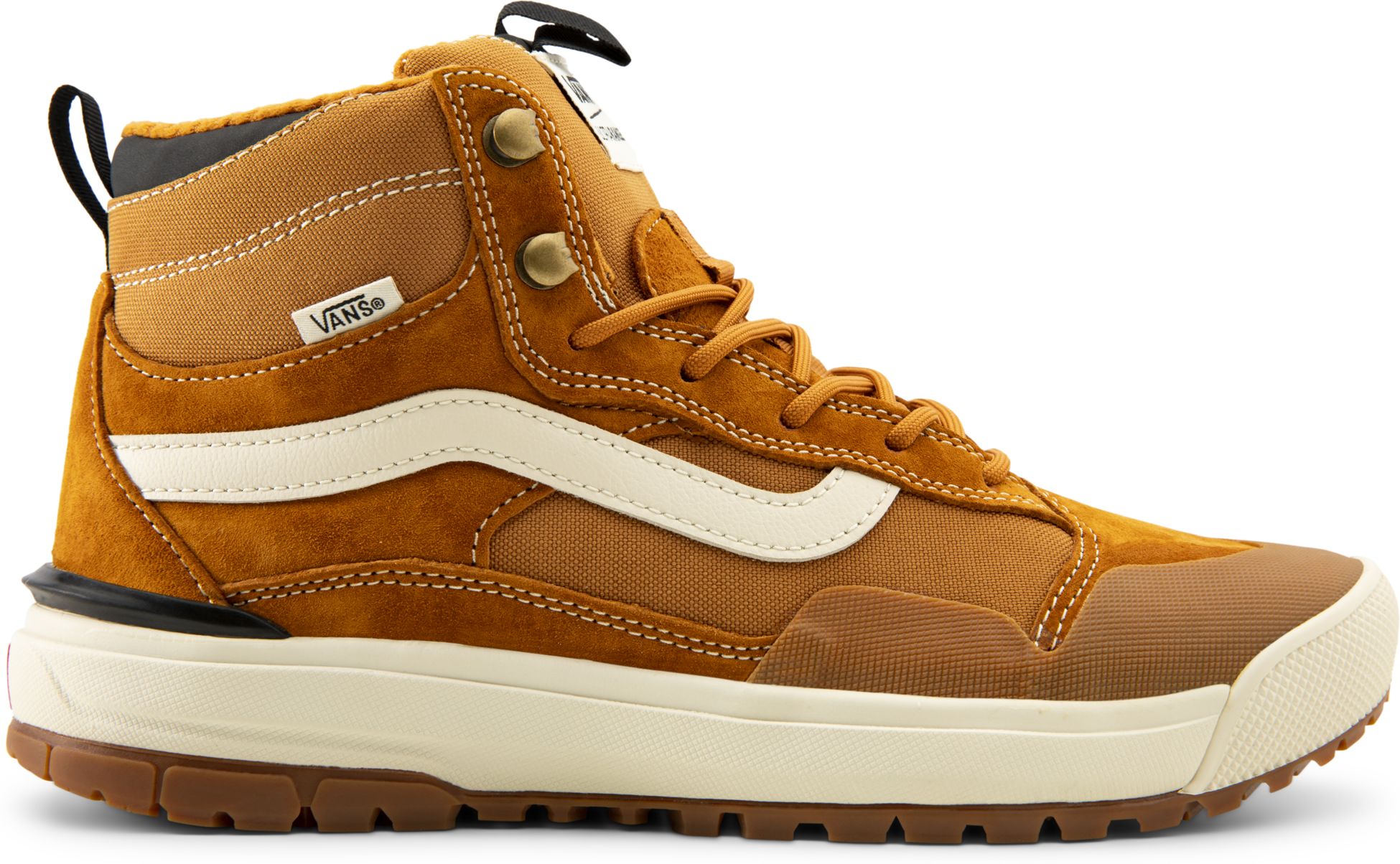 vans ultrarange exo hi mte trainers in tan
